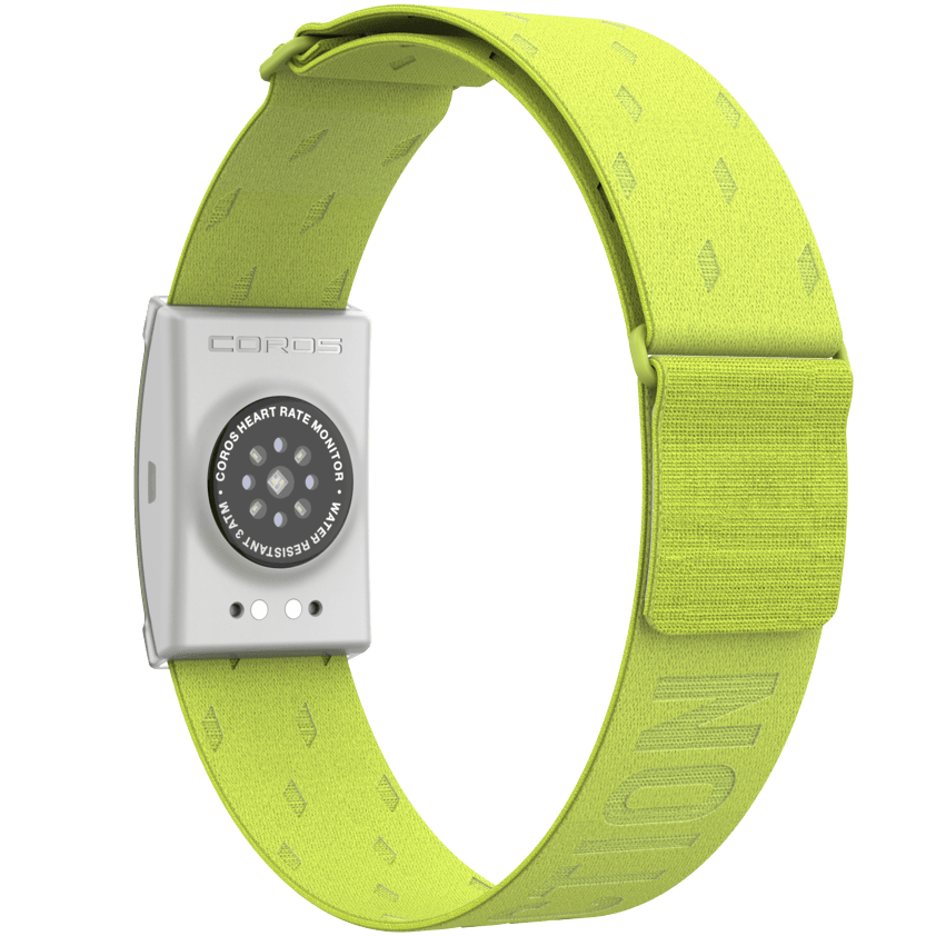 COROS Heart Rate Monitor - COROS Nordic - gult pulsband