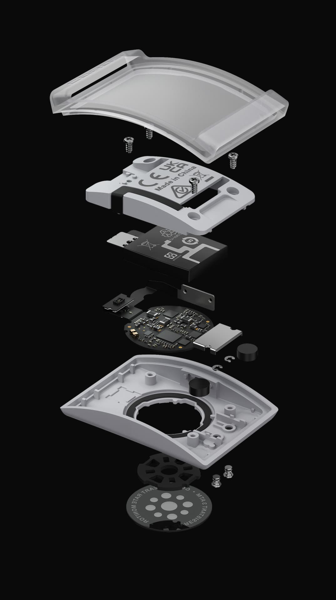 COROS Heart rate monitor pieces graphics