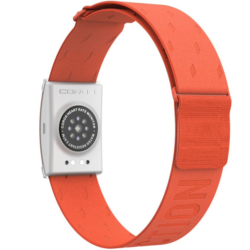 Heart Rate monitor in orange from COROS