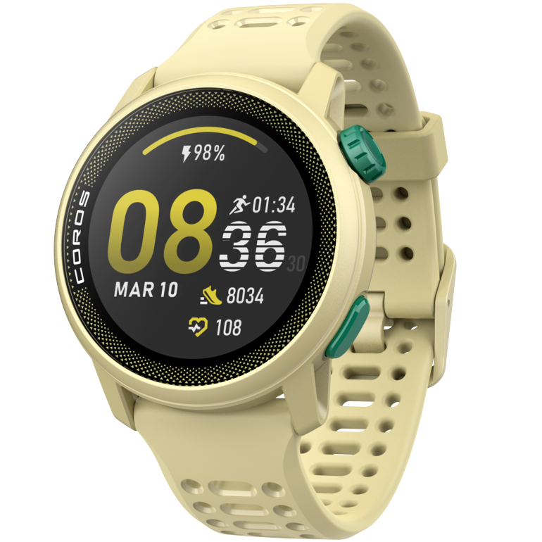 COROS PACE 3 GPS Sport Watch Running silicone Mist yellow